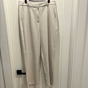 Old Navy Cream Women's Wide Leg Trousers